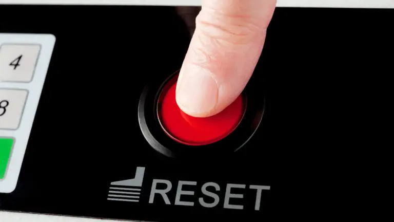 how to reset card reader on vending machine