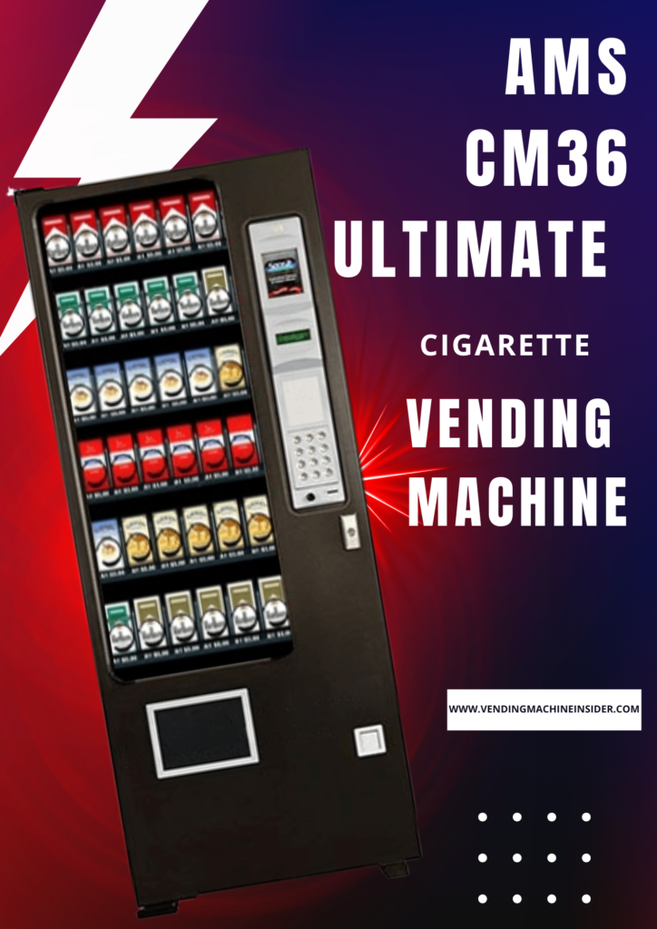 AMS CM36 Ultimate Cigarette Vending Machine