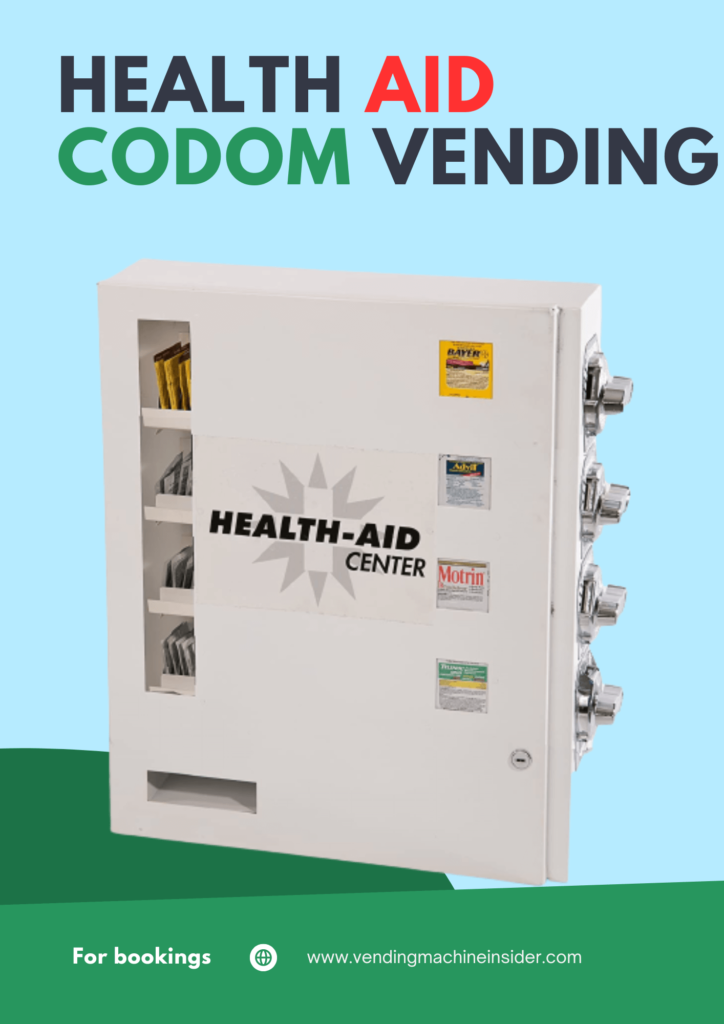 Health Aid CONDOM VENDING MACHINE