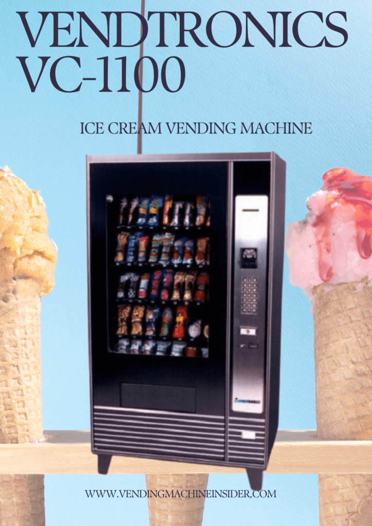 VENDTRONICS VC-1100 Frozen Food / Ice Cream Vending Machine