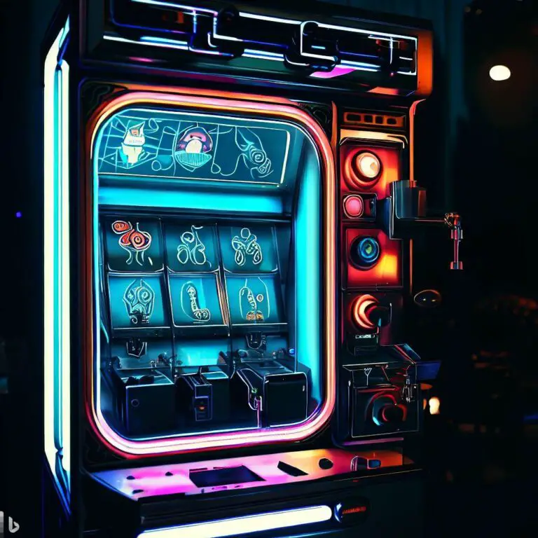 sticker and tattoo vending machine