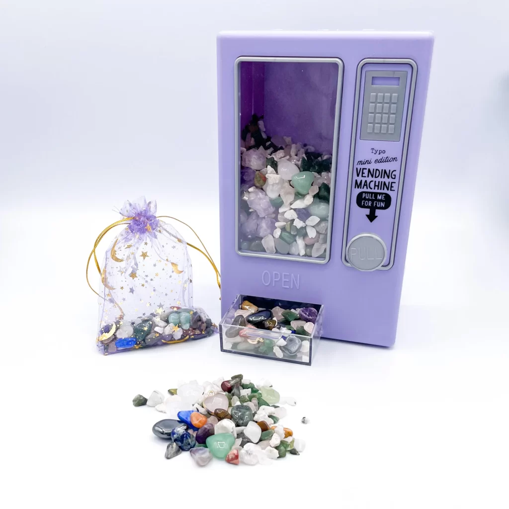 Crystal mini vending machine
