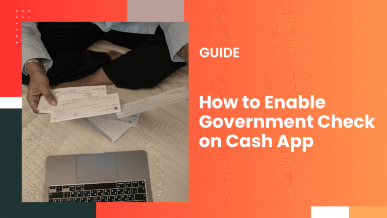 how to enable government check on cash app