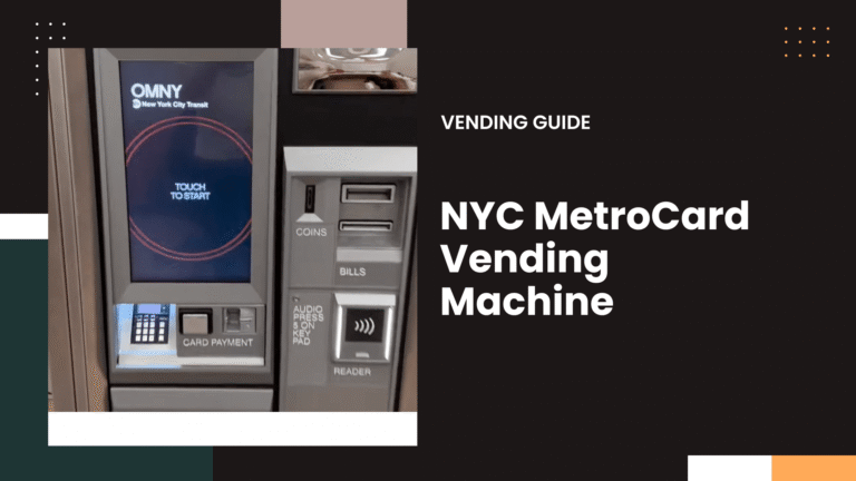 NYC MetroCard vending machine