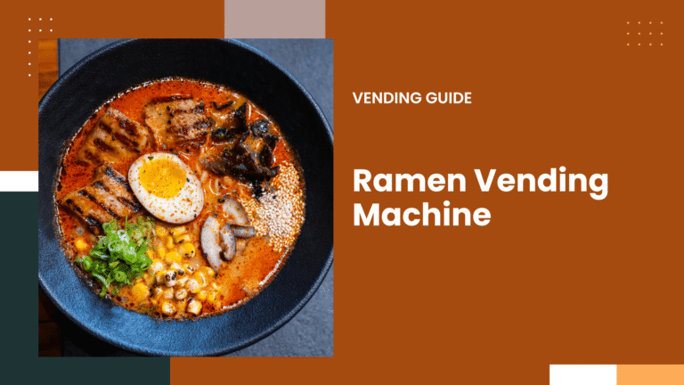 Ramen vending machine for sale
