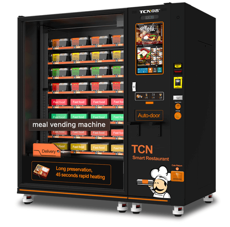 TCN-CFM-8V Hot food meals vending machine 