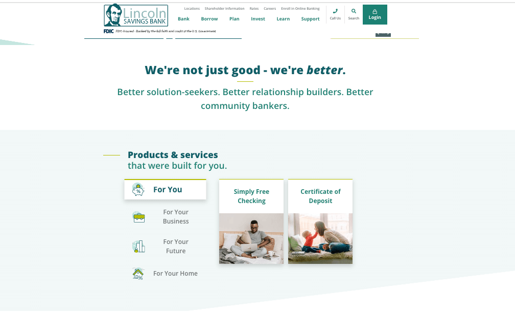 Lincoln Savings Bank cash app